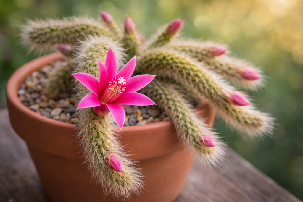 Flor de Cacto Rabo de Macaco: Guia Completo de Cultivo, Floração e Cuidados Essenciais em Exterior Flor de Cacto Rabo de Macaco: Guia Completo de Cultivo, Floração e Cuidados Essenciais