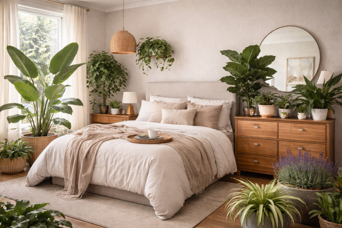 Biofilia em 2026: A Evolução do Design que Traz a Floresta para Dentro do Quarto