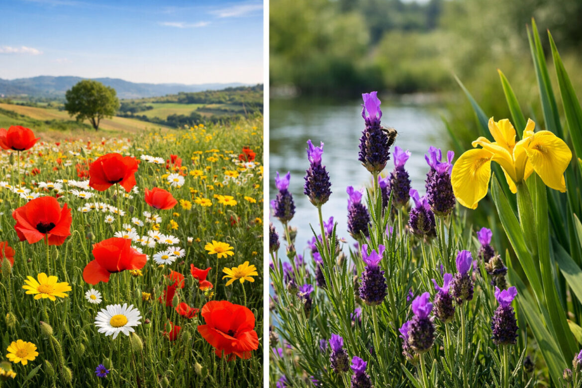 Flores silvestres portuguesas mais comuns
