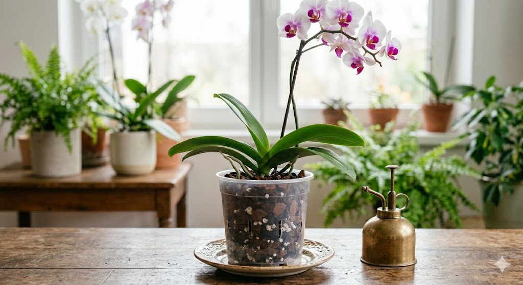 Como Replantar uma Orquídea Sem Danificar as Raízes em Interior orquidea