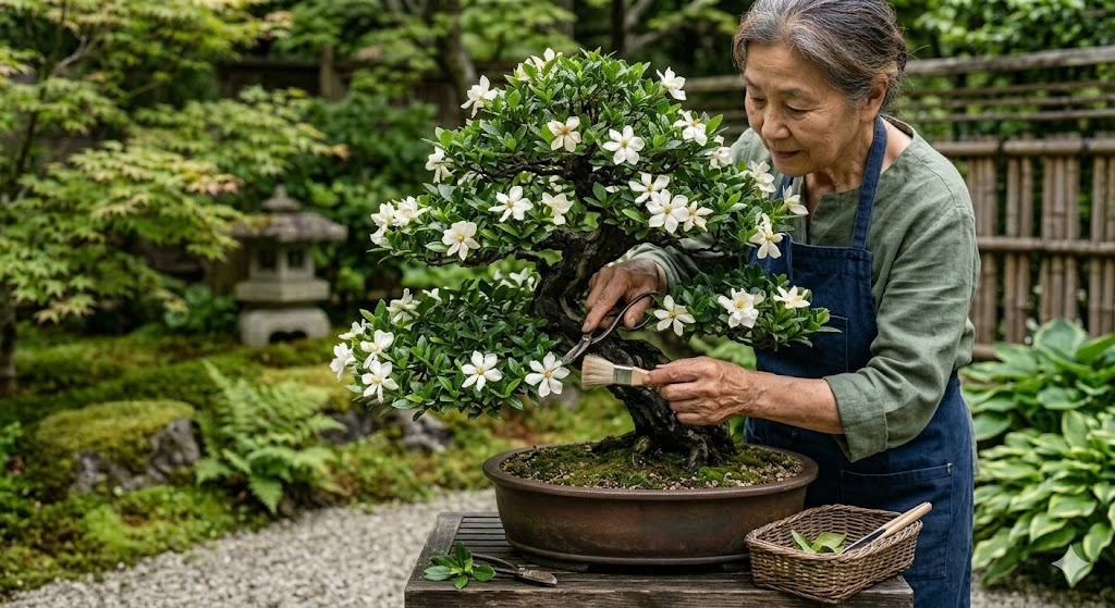 Bonsai Gardenia: Como Cuidar Desta Pequena Árvore de Flores Perfumadas em Bonsai bonsai gardenia