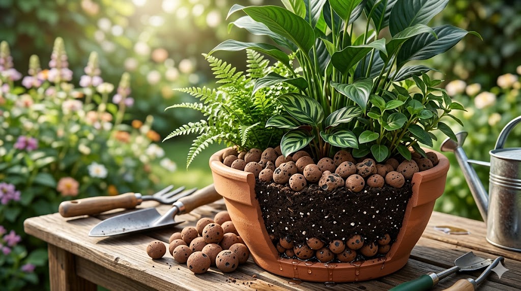 Argila Expandida: O Segredo para Plantas Mais Saudáveis e Bem Drenadas