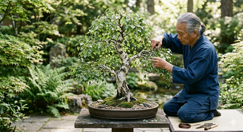 Bonsai Betula pendula: Exclusivo e Imperdível!