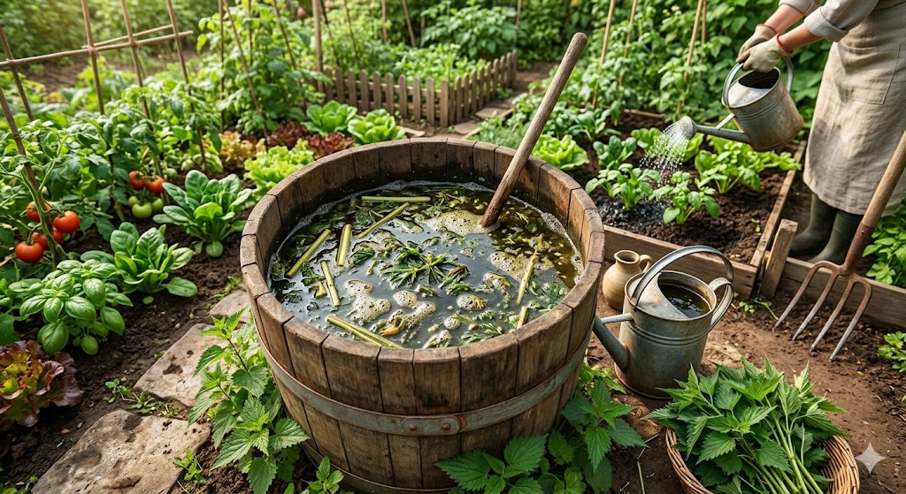 Chorume de Urtigas: Fertilizante Natural Poderoso para as Suas Plantas