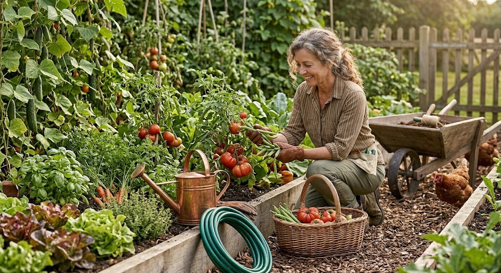 Ferramentas Essenciais para Quem Gosta de Jardinagem em Utilidades mulher jardinagem
