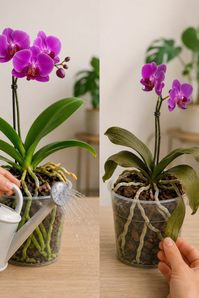 Quando Regar a Orquídea? Sinais de Que Está a Precisar de Água em Interior quando regar a orquidea