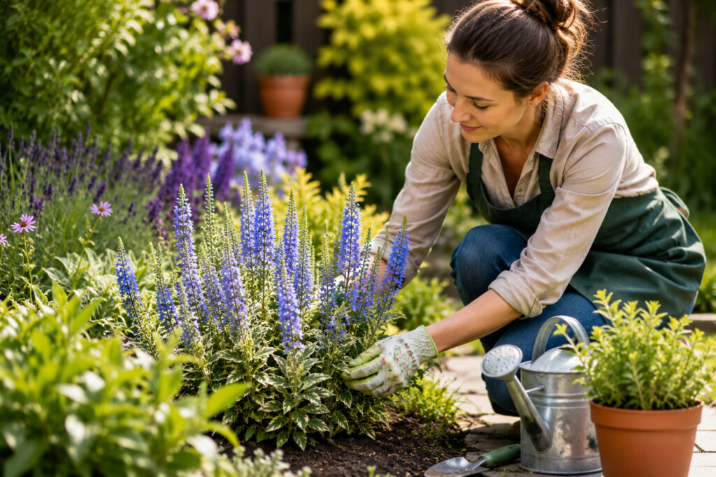 Veronica Smart Splash: A Planta Colorida Que Dá Vida ao Jardim em Exterior Veronica Smart Splash