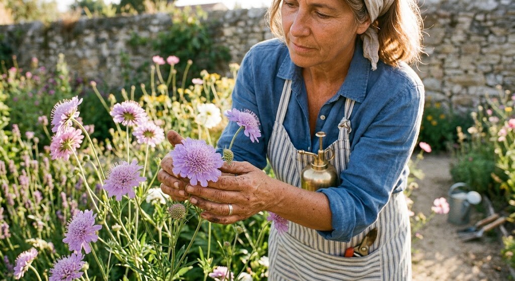 Scabiosa: A Flor Delicada e Encantadora Para Jardins Cheios de Vida em Exterior cuidar da flor scabiosa